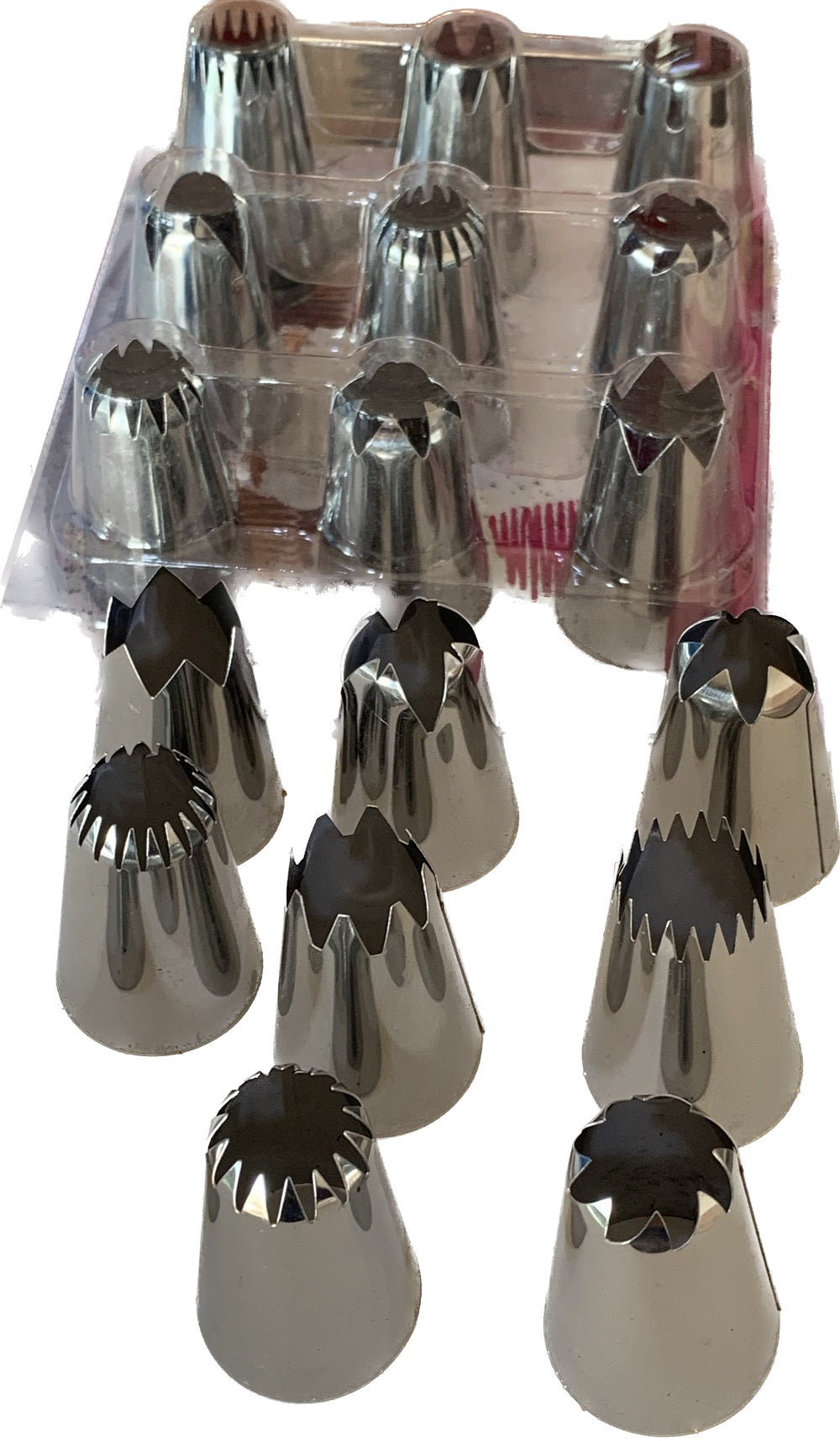 Grosses douilles 9 pcs